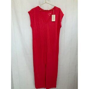 Universal Thread™ Women&#39;s Short Sleeve Midi Shirtdress - Coral